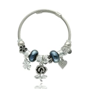 Yvon bransoletka z kwiatem