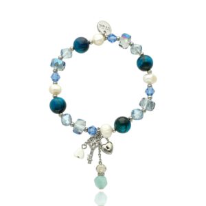 Niebieska bransoletka Lovely Stones Yvon