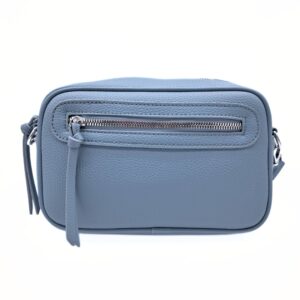 Torebka listonoszka firmy Paolo Bags w kolorze błękitnym