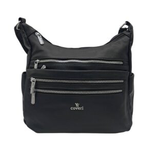 Torebka listonoszka firmy YYcoveri YY Coveri You Young Coveri w kolorze czarnym A5