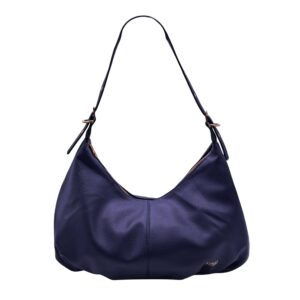 Torebka na ramię listonoszka firmy Enrico Coveri w kolorze granatowym ze skóry ekologicznej