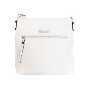 Mała biała torebka listonoszka Romina & Co crossbody